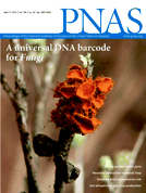 Fungal barcoding PNAS cover image